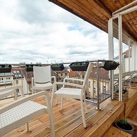 Big 4-Bedroom Flat, Terrace With Great Vitkov View Πράγα Εξωτερικό φωτογραφία