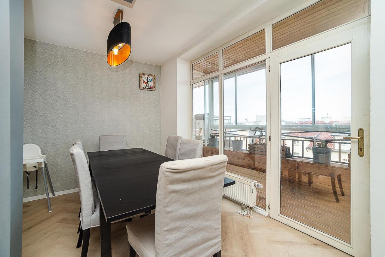 Big 4-Bedroom Flat, Terrace With Great Vitkov View Πράγα Εξωτερικό φωτογραφία