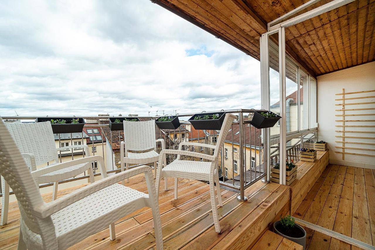 Big 4-Bedroom Flat, Terrace With Great Vitkov View Πράγα Εξωτερικό φωτογραφία