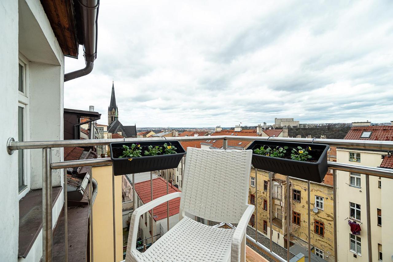 Big 4-Bedroom Flat, Terrace With Great Vitkov View Πράγα Εξωτερικό φωτογραφία